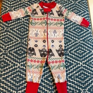 Hanna Andersson Star Wars holiday pajamas 60 cm 6-9 months